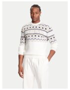 GUESS Pulover pentru barbati ecru