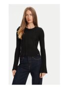 GUESS Pulover regular fit tricotat cu decolteu la baza gatului