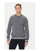 GUESS Pulover tricotat cu margini contrastante