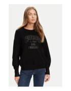 GUESS Pulover tricotat subtire cu logo