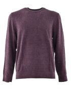 GUESS Pulover uni cu decolteu la baza gatului - Violet