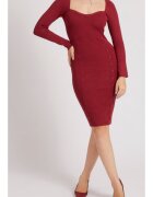 GUESS Rochie dama Poliamida - Rosu - Rosu
