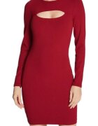 GUESS Rochie dama Viscoza - Rosu - Rosu