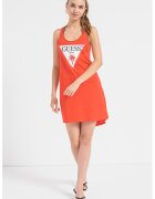 GUESS Rochie de plaja cu spate decupat - Rosu
