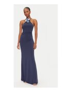 GUESS Rochie de seara lunga cu imprimeu uni