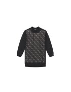 GUESS Rochie din amestec de bumbac cu aplicatii de strasuri