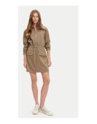GUESS Rochie din amestec de poliamida cu fermoar si maneci lungi