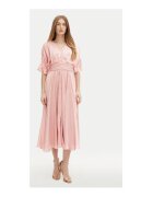 GUESS Rochie din poliester cu maneci scurte