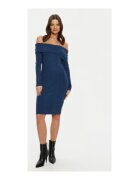 GUESS Rochie din tricot cu decolteu pe umeri