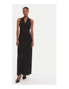 GUESS Rochie maxi tip camasa - fara maneci