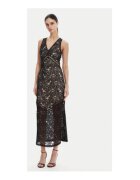 GUESS Rochie midi cu decolteu in V