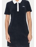 GUESS Rochie model V5GK01KCQV1 - mini - bumbac-poliester - bleumarin