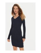 GUESS Rochie tricotata cu guler in V