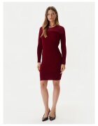 GUESS Rochie tricotata de dama rosu inchis - fabricata din material de calitate