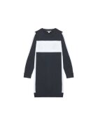 GUESS Rochie tricotata din amestec de bumbac cu logo din strasuri pe piept