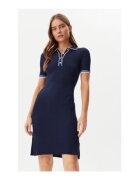 GUESS Rochie tricotata scurta cu maneci scurte
