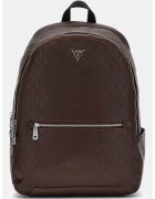 GUESS Rucsac din piele ecologica cu aspect texturat Torino - Maro