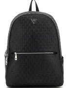 GUESS Rucsac din piele ecologica cu aspect texturat Torino - Negru