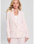 GUESS Sacou elegant cu model uni - Roz pal