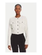 GUESS Sacou scurt din tweed cu insertii de lurex