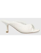 GUESS Sandale dama Piele naturala - Alb - Alb