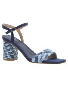 GUESS Sandale dama Piele naturala - Albastru -