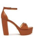 GUESS Sandale dama piele naturala - model FLJSET LEA03 - Maro
