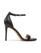 GUESS Sandale dama - piele naturala - negru -