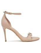 GUESS Sandale dama - piele naturala - nude