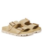 GUESS Slapi dama - piele naturala - nude -