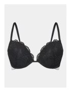 GUESS Sutien cu armatura si garnituri de dantela