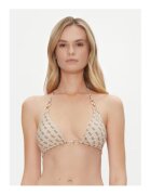 GUESS Sutien de baie halter triunghiular cu logo