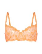 GUESS Sutien din dantela cu cupa triunghiulara