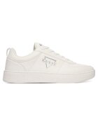 GUESS Tenisi barbati - FMFVEN ELE12 - piele ecologica - alb