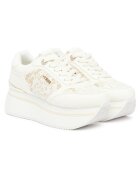 GUESS Tenisi dama FLTCM8 ELE12 - piele ecologica - alb