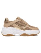 GUESS Tenisi dama OAT FLPHAR ELE12 - piele ecologica - bej