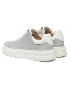 GUESS Tenisi dama - piele ecologica - alb/gri -