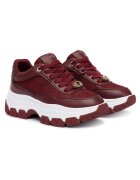 GUESS Tenisi dama piele ecologica - rosu
