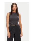 GUESS Top casual din bumbac - Gri