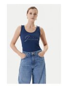 GUESS Top cu imprimeu frontal cu logo