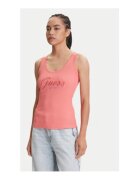 GUESS Top cu logo incrustrat cu strasuri