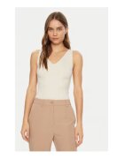 GUESS Top cu striatii si decolteu in V