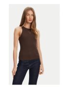 GUESS Top de dama - cu decolteu la baza gatului