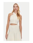 GUESS Top de dama cu imprimeu uni - fara maneci