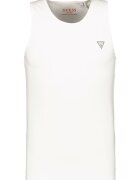 GUESS Top din amestec de bumbac cu detaliu cu logo discret - Alb optic