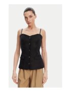 GUESS Top din amestec de in si modal