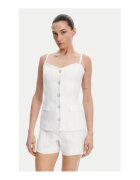 GUESS Top din amestec de modal si in