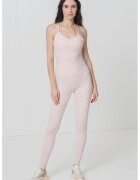 GUESS Top slim fit pentru fitness - Roz pastel/Crem