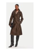 GUESS Trenci din piele ecologica - cu o curea lata