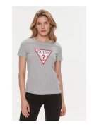 GUESS Tricou Bumbac Cu Triunghi Logo -